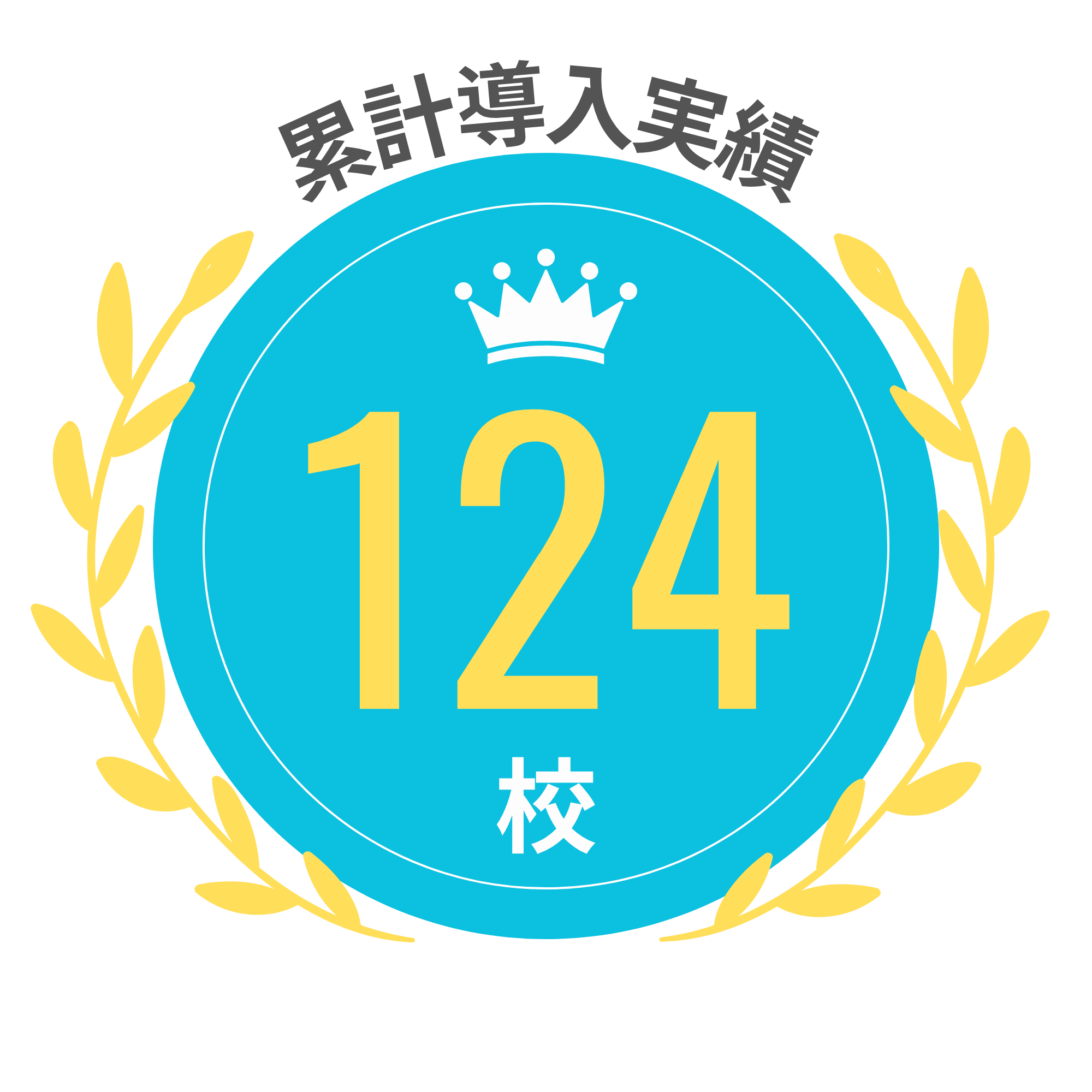 累計導入実績124校